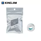 【KING JIM】TEPRA LITE 熱感式標籤薄膜自黏膠帶 11mm 白色 (TPT11-006)