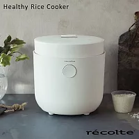 recolte 日本麗克特 Healthy Rice Cooker 電子鍋 香草白