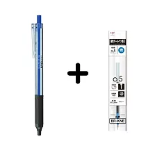 【TOMBOW日本蜻蜓】MONO graph Lite 0.5mm藍芯油性原子筆,標準色+筆芯(藍) 標準色