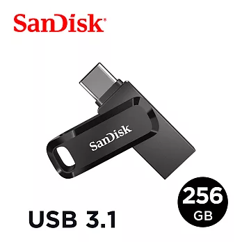 【SanDisk】Ultra Dual Drive Go USB Type-C 雙用隨身碟 256GB (公司貨)
