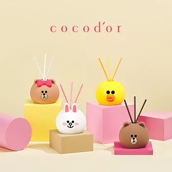 【cocodor】LINE FRIENDS造型系列擴香典藏組(50ml*4)