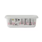 【Honey Ware】日本富士琺瑯Moomin嚕嚕米森林附蓋保鮮盒 420ml