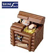【日本正版授權】航海王 魯夫 偷錢箱 存錢筒 儲金箱/小費箱 ONE PIECE 海賊王 SHINE