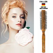 德國FALLER芙樂 FSC櫸木圓珠耐熱纖維熱塑梳 捲髮梳 38MM 細軟頭髮也適用