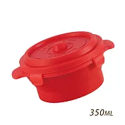 【HOUSUXI舒希】鑄鐵鍋折折盒-350ml  赤紅