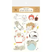 【Wa-Life】小小日和貼紙2入組 ‧ 悠哉貓貓
