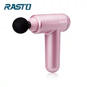 RASTO AM1 專業級六段調節筋膜槍 玫瑰粉