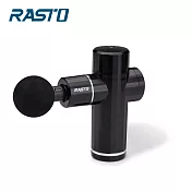 RASTO AM2 極輕量便攜深層按摩筋膜槍 曜石黑