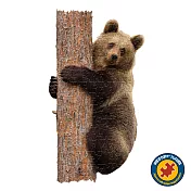 【I AM 拼圖】我是小棕熊, 100 系列 | 極限逼真動物、不規則切邊、適合多人挑戰