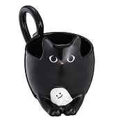 [星巴克]黑貓精靈趣味馬克杯