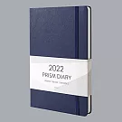 INDIGO 2022年Prism Diary Weekly B6 海軍藍