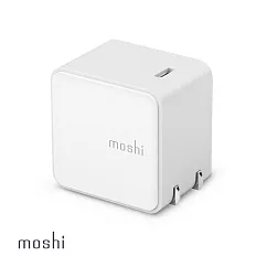 Moshi Qubit 迷你 USB─C 充電器 (PD 快充 20W) 白色
