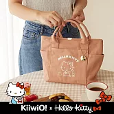 Hello Kitty x Kiiwi O! 聯名款．美式復古系列兩用帆布托特包 MOLLY  乾燥玫瑰粉