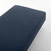 [MUJI無印良品]棉天竺含落棉床包/D/雙人/ 混深藍
