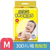 小淘氣 透氣乾爽紙尿褲-M (50片x6包/箱)