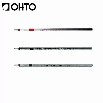 (3款1包)OHTO 三合一機能筆替芯 0.7黑+0.7紅+0.5黑