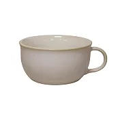 【MARUSAN KONDO】Clasico北歐經典復古質感素色陶瓷湯杯350ml ‧ 白