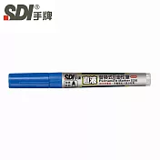 (盒裝12入)手牌SDI S200 直液替換式萬用油性筆  藍