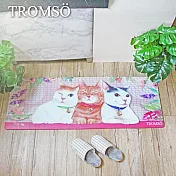 TROMSO廚房防油皮革地墊-K336萌貓花園