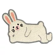 【TOMO】日本懶洋洋可愛動物室內腳踏地墊 ‧ 兔子