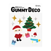 【Kameyama Candle House】Gummy Deco聖誕裝飾果凍玻璃窗貼 · 派對