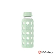 lifefactory 密封蓋玻璃水瓶265ml-(FLA-265-LYL) 淡綠色
