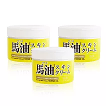 【日本Loshi 】 Moist Aid 馬油保濕護膚霜 220g (3入組)