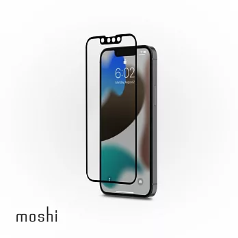 Moshi iVisor AG 防眩光螢幕保護貼 黑 (透明/霧面防眩光) for iPhone 13 mini 透明
