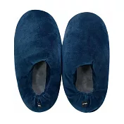 【日本Gendai Hyakka】Marsh秋冬室內防滑保暖拖鞋 · 深藍