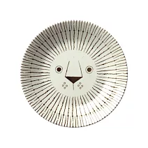SANGO 插畫動物 陶瓷餐盤17cm · 獅子