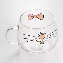 SANGO 人物大臉耐熱玻璃馬克杯420ml · 瑪莉貓