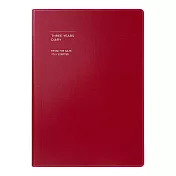 【Mark’s】質感素色3年連用日記本 ‧ 紅色
