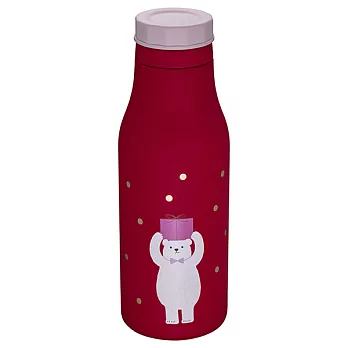 [星巴克]贈禮熊不鏽鋼水瓶