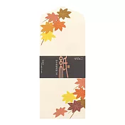 MIDORI JAPANWORKS日本名藝系列(秋季) 信封-絹印日本紅楓