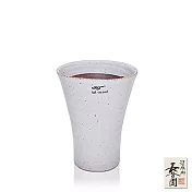 【日本長谷園伊賀燒】日式三角陶土杯(白釉款小)