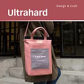 Ultrahard My favorite 兩用斜背包- 粉紅/灰