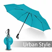【2mm】都會行旅 超大傘面抗風自動開收傘_ 海藍