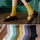 【Missking 1983】立體襪跟麻花堆堆襪 (4雙組)