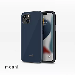 Moshi iGlaze for iPhone 13 晶緻曜澤保護殼 板岩藍