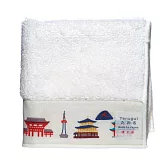 【濱文樣】日本古蹟柔軟純棉方巾 · 京都寺廟