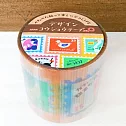 【Wa-Life】可愛插畫YOJO TAPE養生膠帶 ‧ 復古郵票
