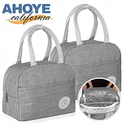 【Ahoye】加厚保冷保溫便當袋 (兩入組) 野餐袋 保溫袋 購物袋 保冰袋