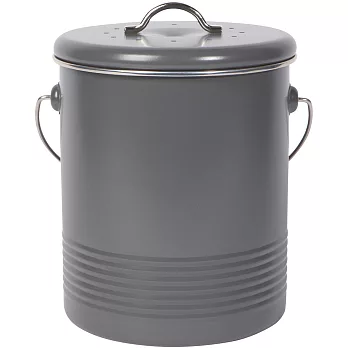 《NOW》提式廚餘桶(碳灰4L) | 回收桶 垃圾桶 收納桶 餿水桶