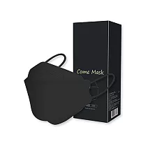 【Come Mask 康丞】成人 KF94 韓版 4D 立體醫療口罩｜10入/盒 就是黑