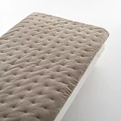 [MUJI無印良品]暖纖毛厚質毛毯墊/S/米色