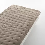 [MUJI無印良品]暖纖毛厚質毛毯墊/D/米色