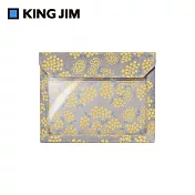 【KING JIM】FLATTY WORKS多用途帆布收納袋 限定款 金合歡 A5 5464-L101