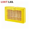 LIHIT LAB A-698 A5手提置物盒 (CUBE FIZZ)  黃色