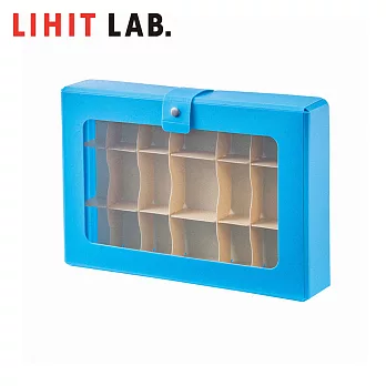 LIHIT LAB A-698 A5手提置物盒 (CUBE FIZZ)  藍色