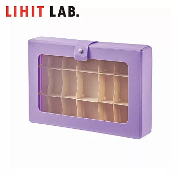 LIHIT LAB A-698 A5手提置物盒 (CUBE FIZZ)  紫色